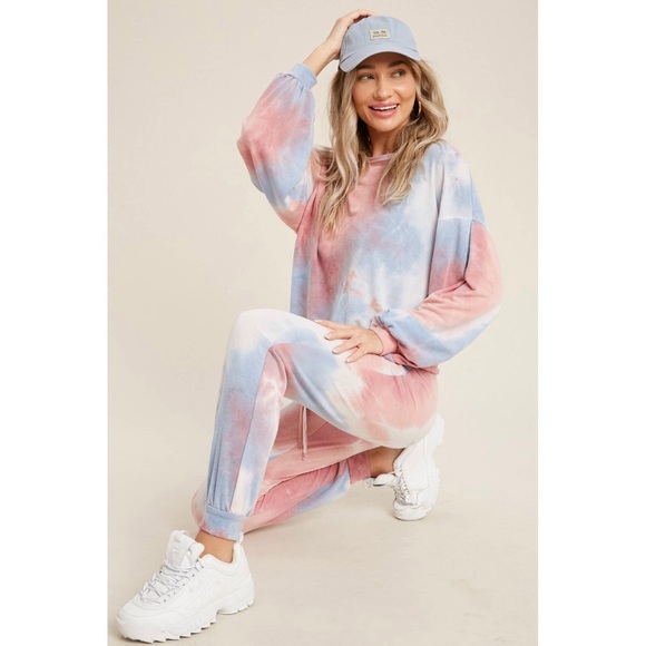 Boho Tie-Dye Jogger Pants - Picture 9 of 10